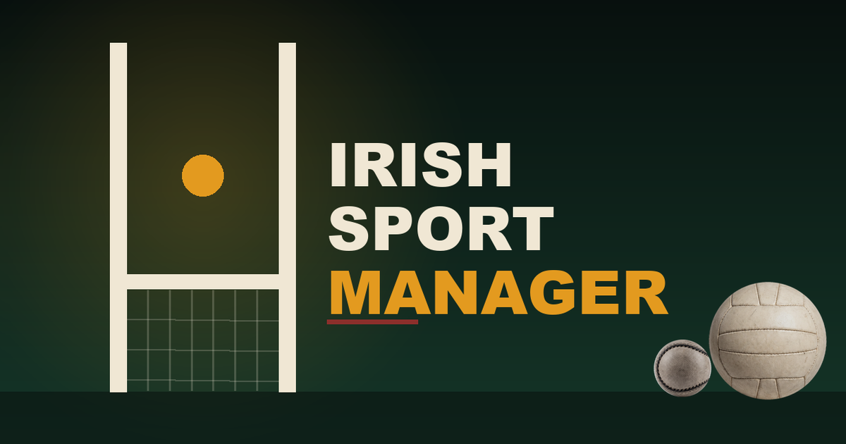 Irish Sport Manager key art